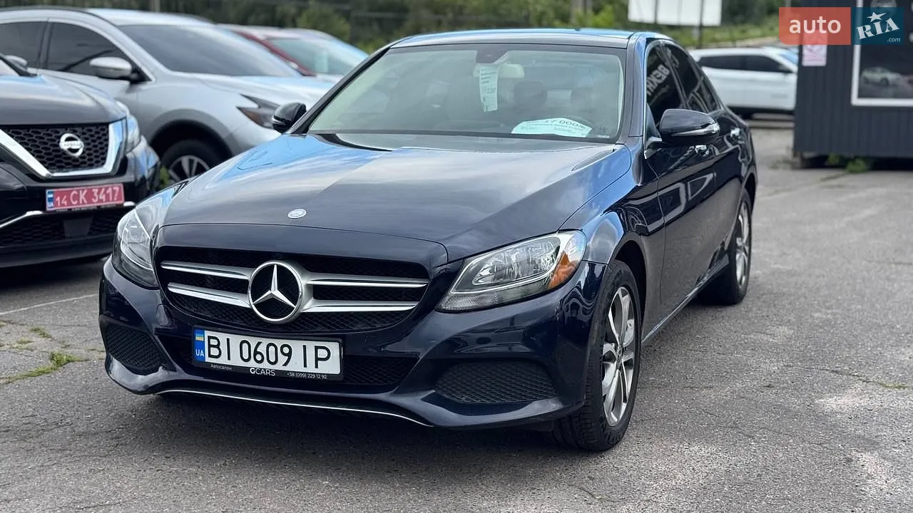 2016 Mercedes-Benz C-klasse - фото 1