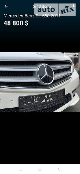 Купе Mercedes-Benz CL-Class 2011 в Ізмаїлі