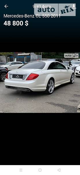 Купе Mercedes-Benz CL-Class 2011 в Ізмаїлі