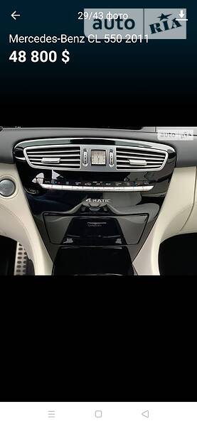 Купе Mercedes-Benz CL-Class 2011 в Ізмаїлі