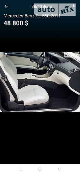 Купе Mercedes-Benz CL-Class 2011 в Ізмаїлі