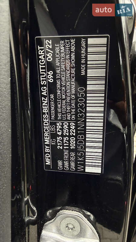 Седан Mercedes-Benz CLA-Class 2022 в Киеве фото 51 Седан Mercedes-Benz CLA-Class 2022 в Киеве