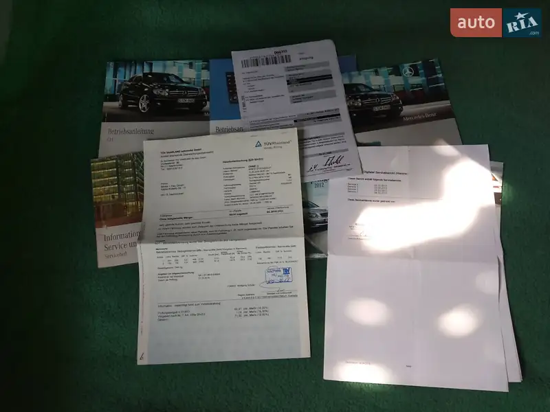 Купе Mercedes-Benz CLC-Class 2009 в Мукачево документ