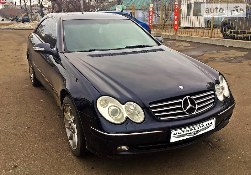 Купе Mercedes-Benz CLK-Class 2002 в Николаеве