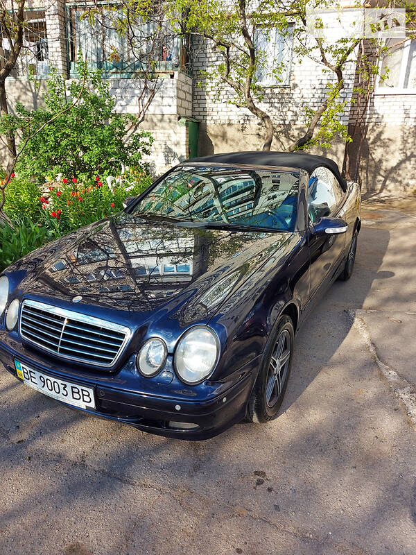 Кабріолет Mercedes-Benz CLK-Class 2001 в Миколаєві