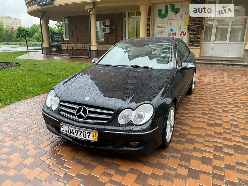 Купе Mercedes-Benz CLK-Class 2008 в Виннице
