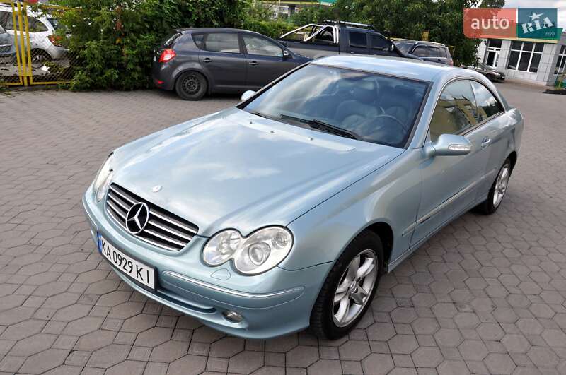 Купе Mercedes-Benz CLK-Class 2003 в Львове