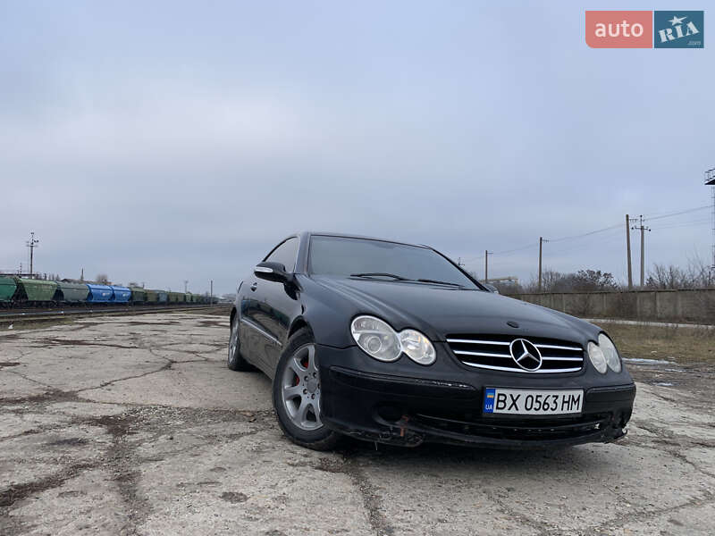 Купе Mercedes-Benz CLK-Class 2002 в Кам'янець-Подільському