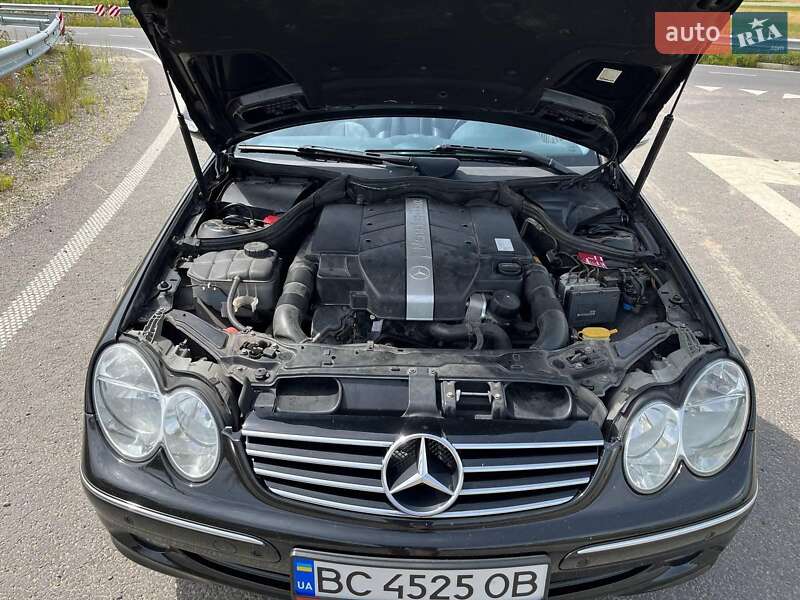 Кабриолет Mercedes-Benz CLK-Class 2004 в Львове