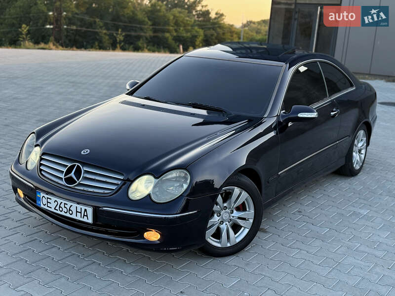 Купе Mercedes-Benz CLK-Class 2002 в Черновцах