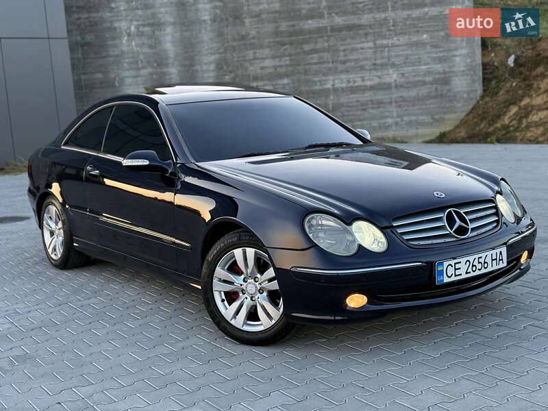 Купе Mercedes-Benz CLK-Class 2002 в Черновцах
