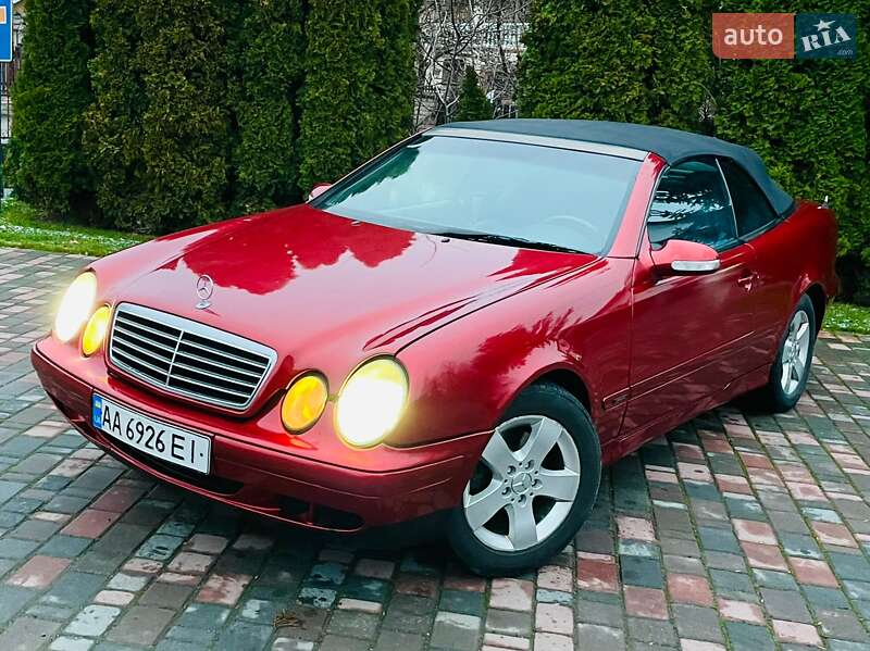 Кабриолет Mercedes-Benz CLK-Class 2001 в Ивано-Франковске