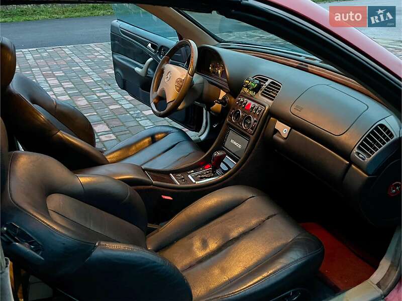 Кабриолет Mercedes-Benz CLK-Class 2001 в Ивано-Франковске