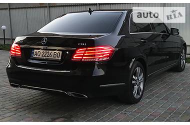 Седан Mercedes-Benz E-Class 2013 в Ужгороді