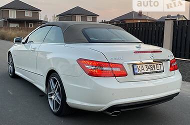 Кабриолет Mercedes-Benz E-Class 2010 в Киеве