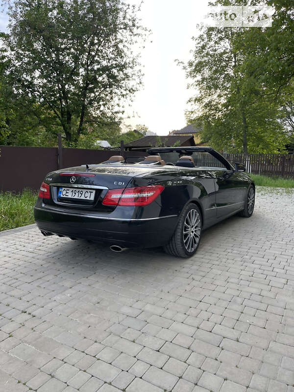 Кабріолет Mercedes-Benz E-Class 2010 в Чернівцях