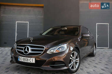 Седан Mercedes-Benz E-Class 2013 в Тернополе