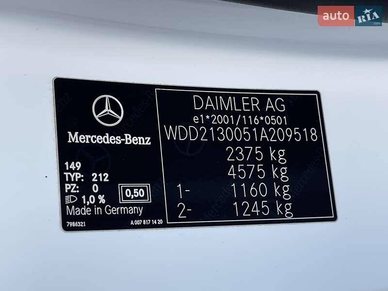 Седан Mercedes-Benz E-Class 2017 в Киеве