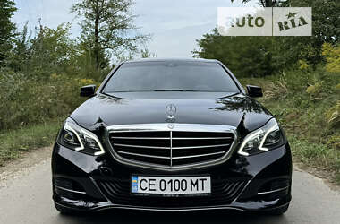 Седан Mercedes-Benz E-Class 2014 в Чернівцях