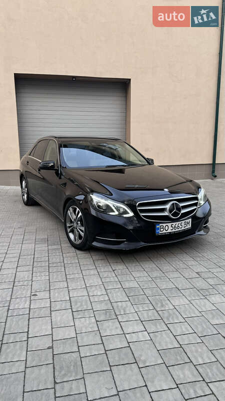 Седан Mercedes-Benz E-Class 2014 в Тернополі