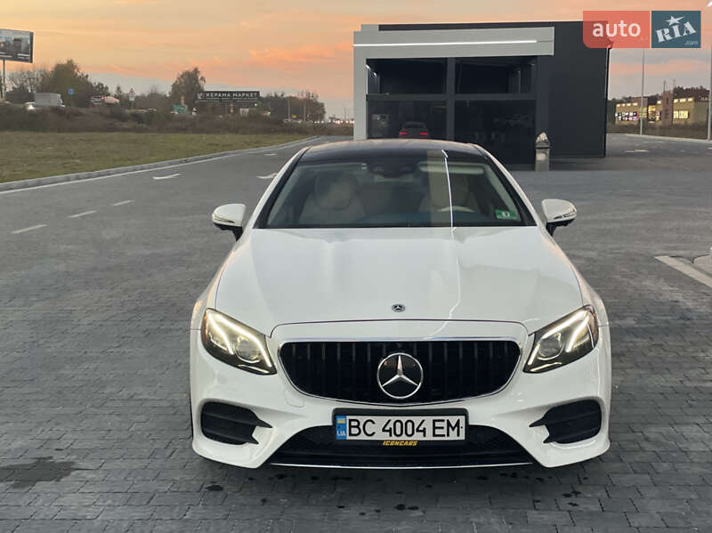 Купе Mercedes-Benz E-Class 2018 в Львове