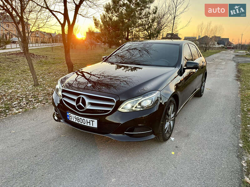 Седан Mercedes-Benz E-Class 2015 в Полтаві