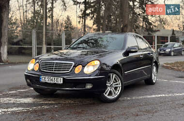 Седан Mercedes-Benz E-Class 2002 в Черновцах