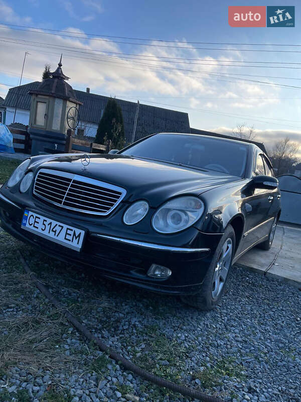 Седан Mercedes-Benz E-Class 2003 в Сокирянах