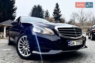 Седан Mercedes-Benz E-Class 2013 в Солотвине