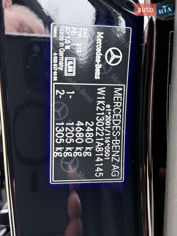 Седан Mercedes-Benz E-Class 2020 в Одесі