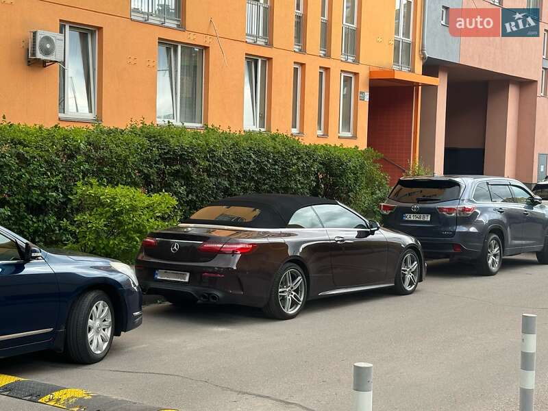 Кабриолет Mercedes-Benz E-Class 2018 в Одессе