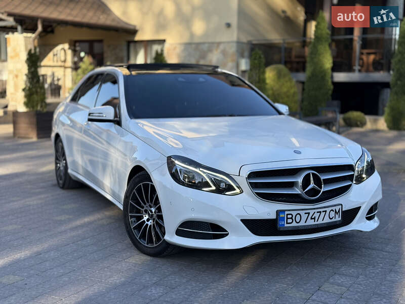 Mercedes-Benz E-Class 2013