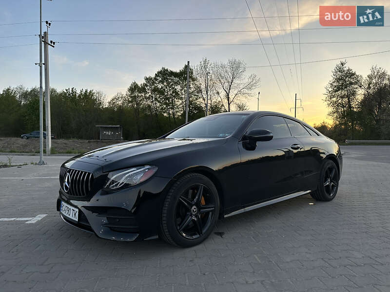 Купе Mercedes-Benz E-Class 2018 в Львове