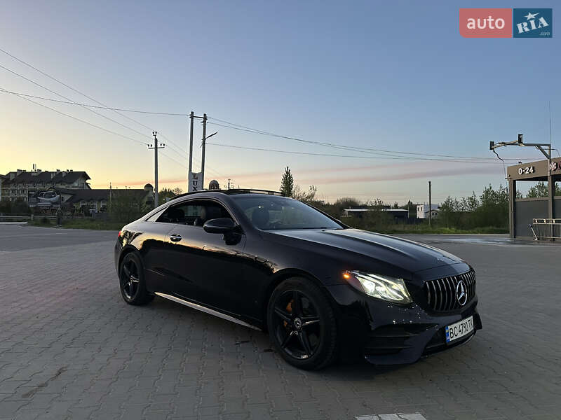 Купе Mercedes-Benz E-Class 2018 в Львове