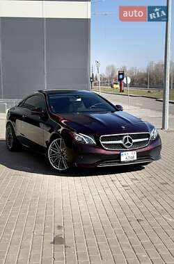Купе Mercedes-Benz E-Class 2018 в 