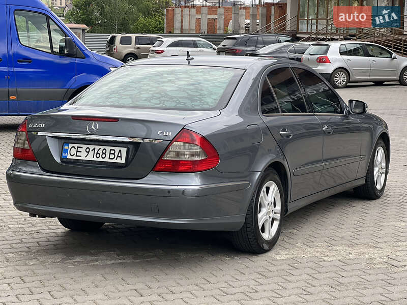 Седан Mercedes-Benz E-Class 2007 в Чернівцях