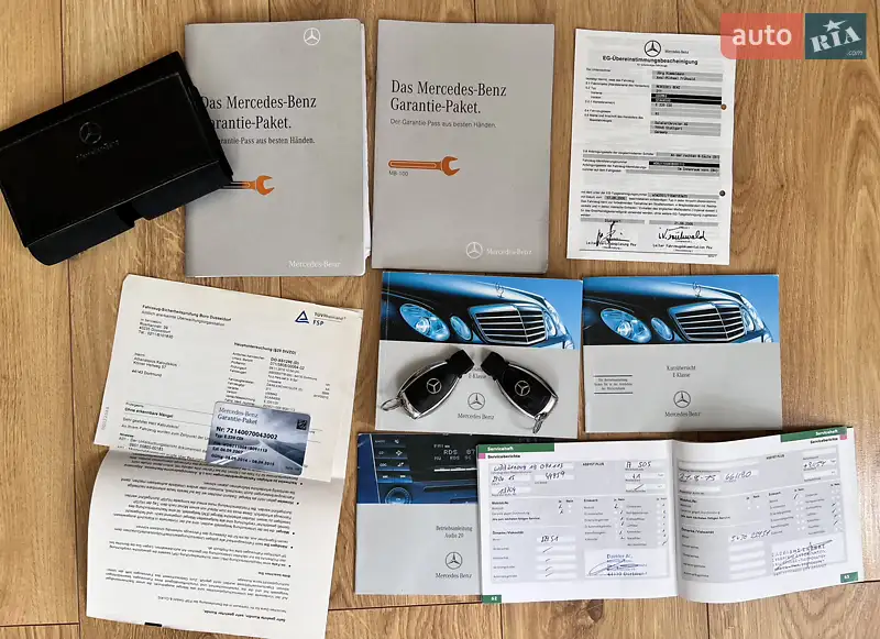 Седан Mercedes-Benz E-Class 2006 в Киеве документ