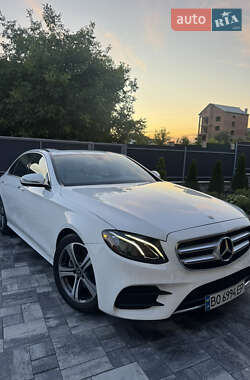 Седан Mercedes-Benz E-Class 2019 в Тернополе