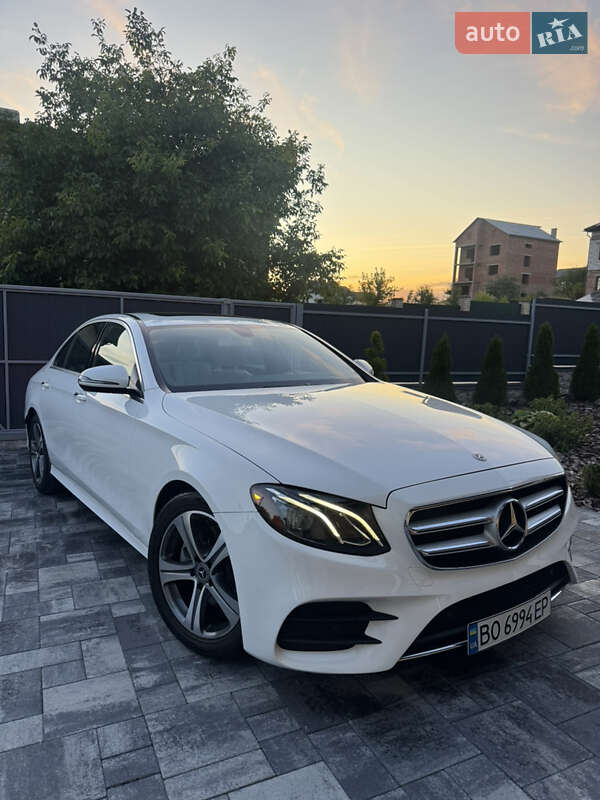 Седан Mercedes-Benz E-Class 2019 в 