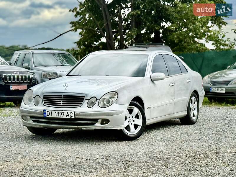 Седан Mercedes-Benz E-Class 2002 в Тернополі
