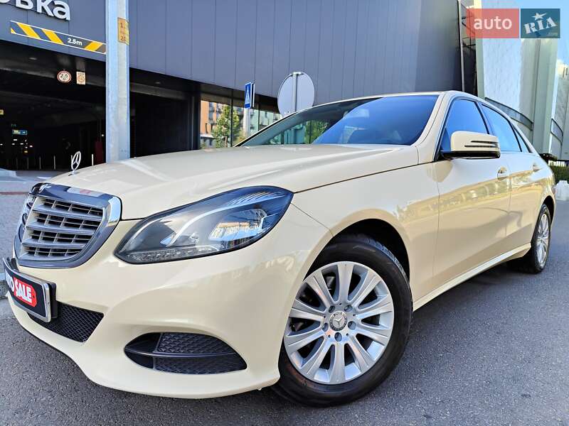 Mercedes-Benz E-Class 2013