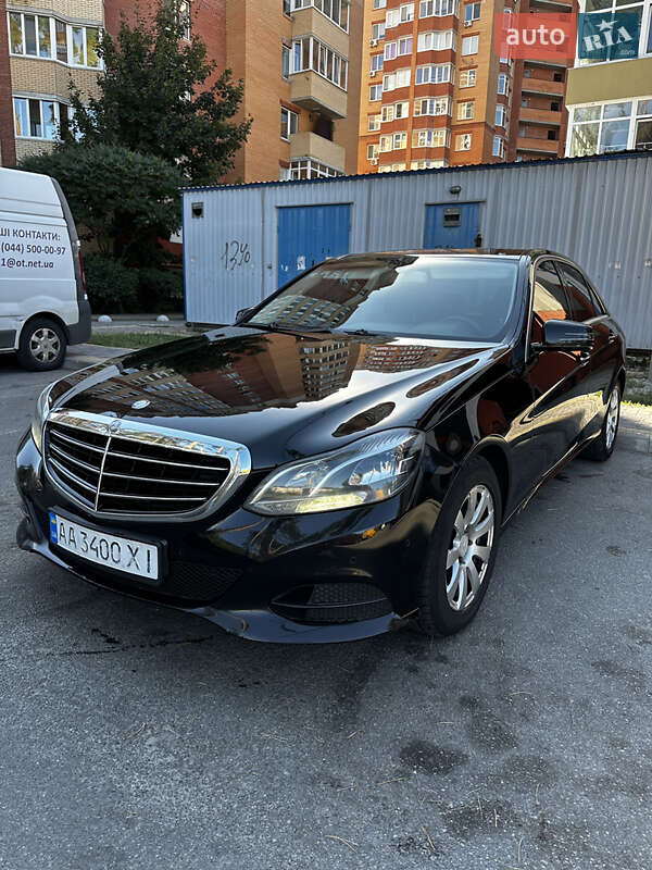 Mercedes-Benz E-Class 2013