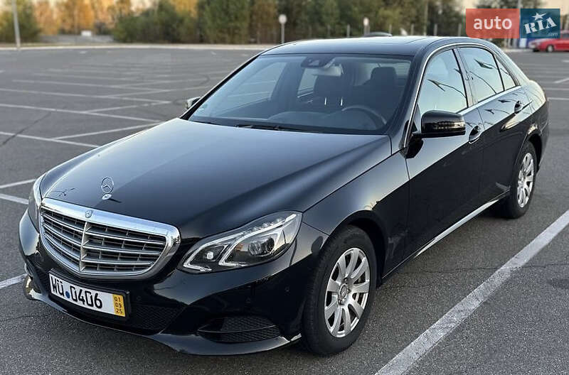 Седан Mercedes-Benz E-Class 2013 в 