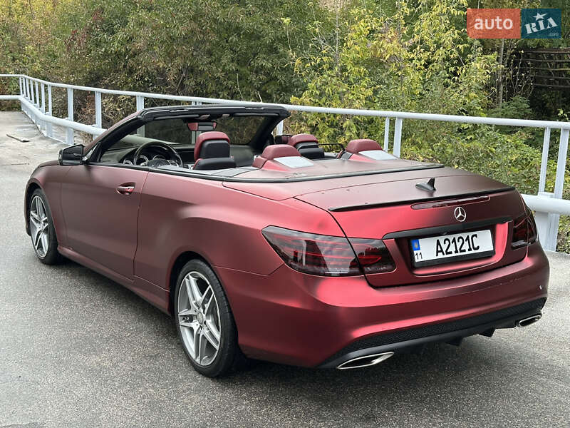 Кабриолет Mercedes-Benz E-Class 2016 в Киеве