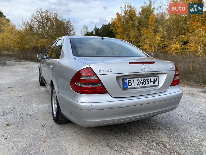 Седан Mercedes-Benz E-Class 2004 в Хоролі фото 8 Седан Mercedes-Benz E-Class 2004 в Хоролі