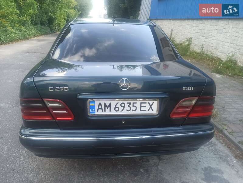 Седан Mercedes-Benz E-Class 1999 в Житомирі фото 2 Седан Mercedes-Benz E-Class 1999 в Житомирі