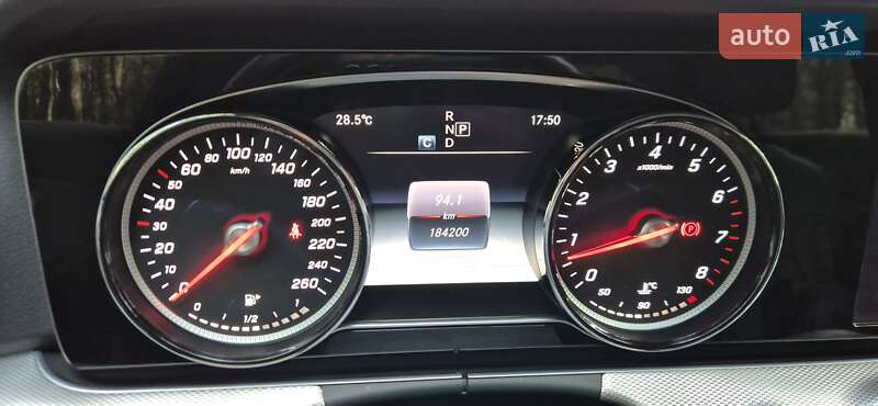 Седан Mercedes-Benz E-Class 2017 в Дніпрі