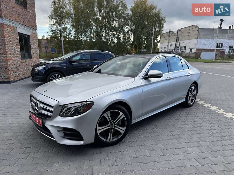 Седан Mercedes-Benz E-Class 2019 в 