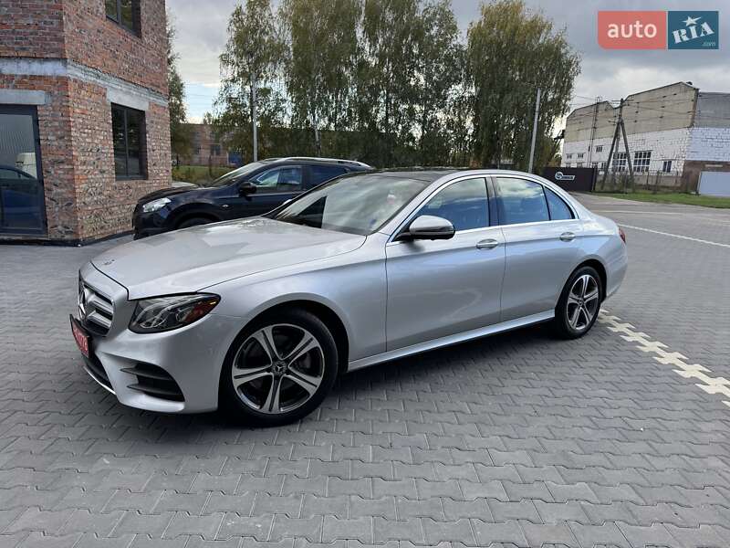 Седан Mercedes-Benz E-Class 2019 в Нововолынске