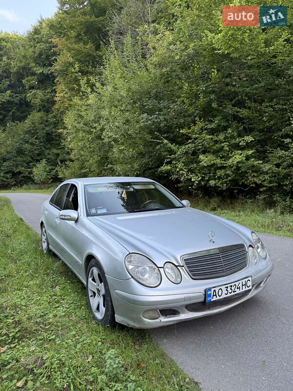 Седан Mercedes-Benz E-Class 2005 в Хусті фото 3 Седан Mercedes-Benz E-Class 2005 в Хусті